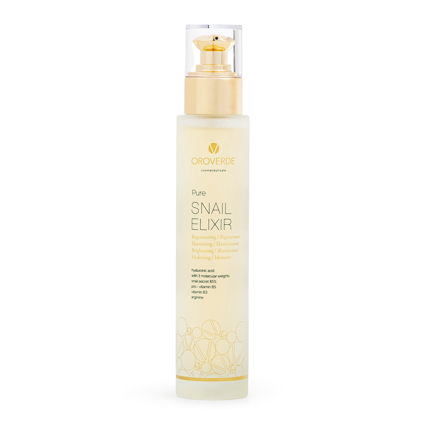 ser de fata si corp elixir cu extract de melc acid hialuronic arginina si niacinamide