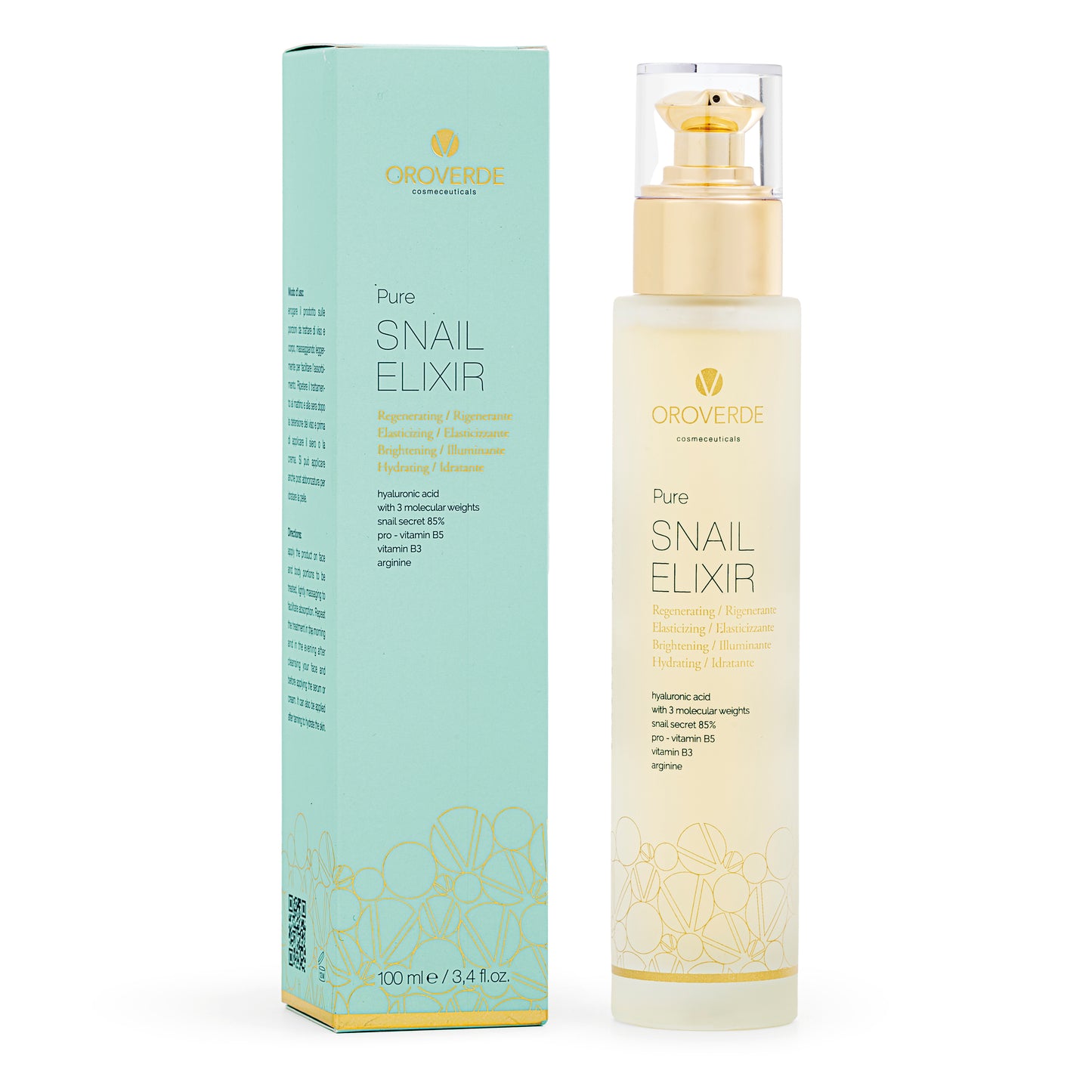 lotiune de corp cu extract de melc niacinamide acid hialuronic si colagen