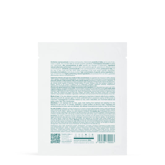 Masca de fata cu ingrediente naturale anti rid cu extract de melc, acid hialuronic si colagen