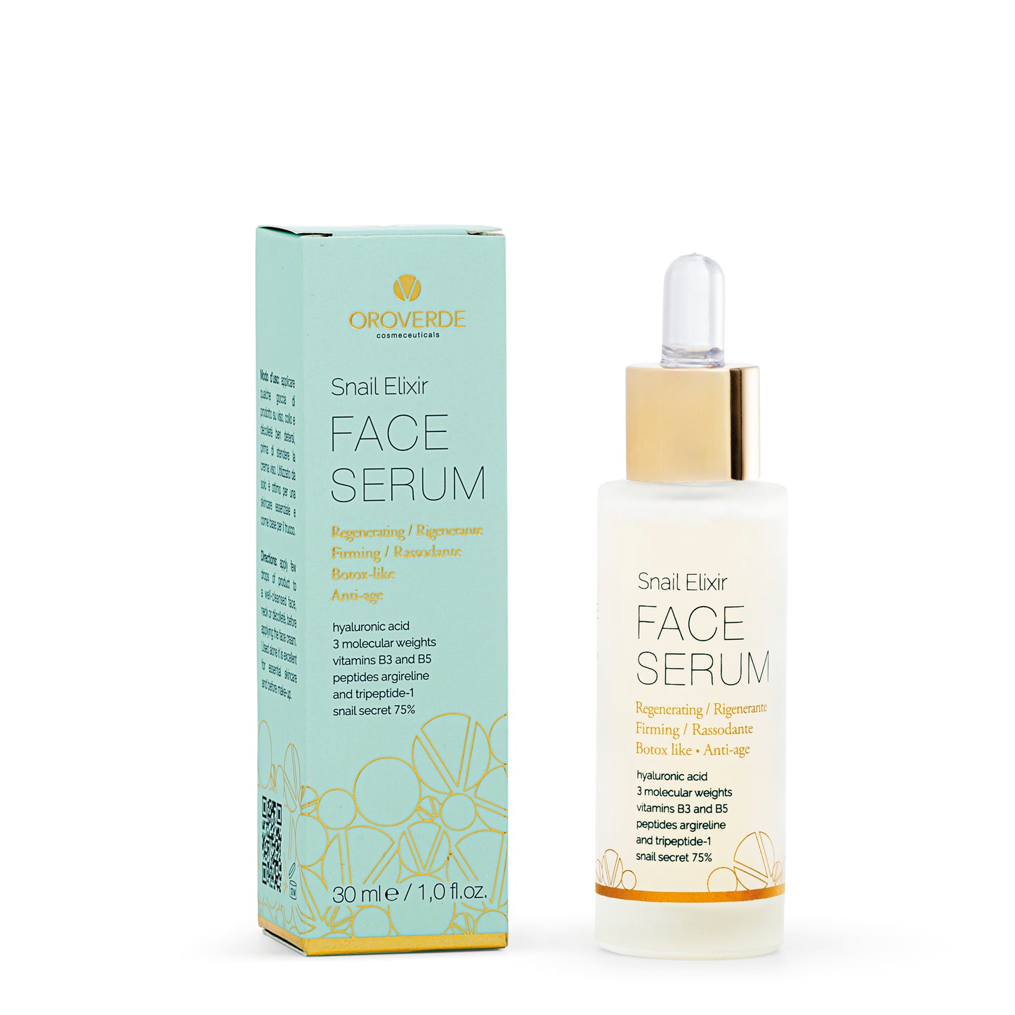 crema elixir de fata cu acid hialuronic, extract de melc, niacinamide si vitamine
