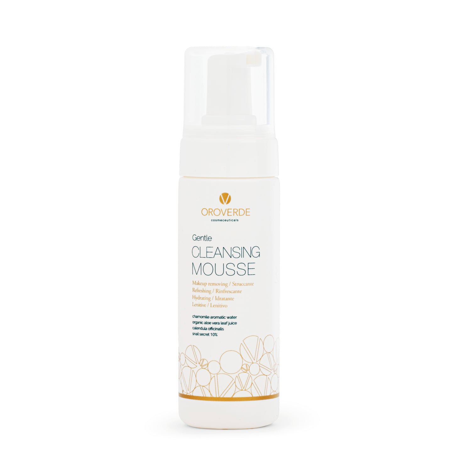 Mousse curatare ten cu extract de melc si aloe vera